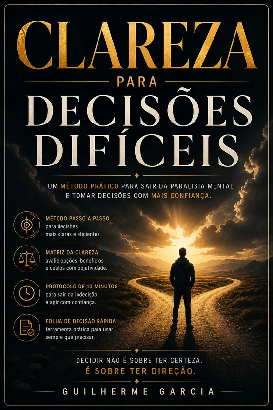 Capa do bônus Clareza para Decisões Difíceis